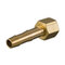 Hose coupling - brass - female thread - conical and locking type 2KH